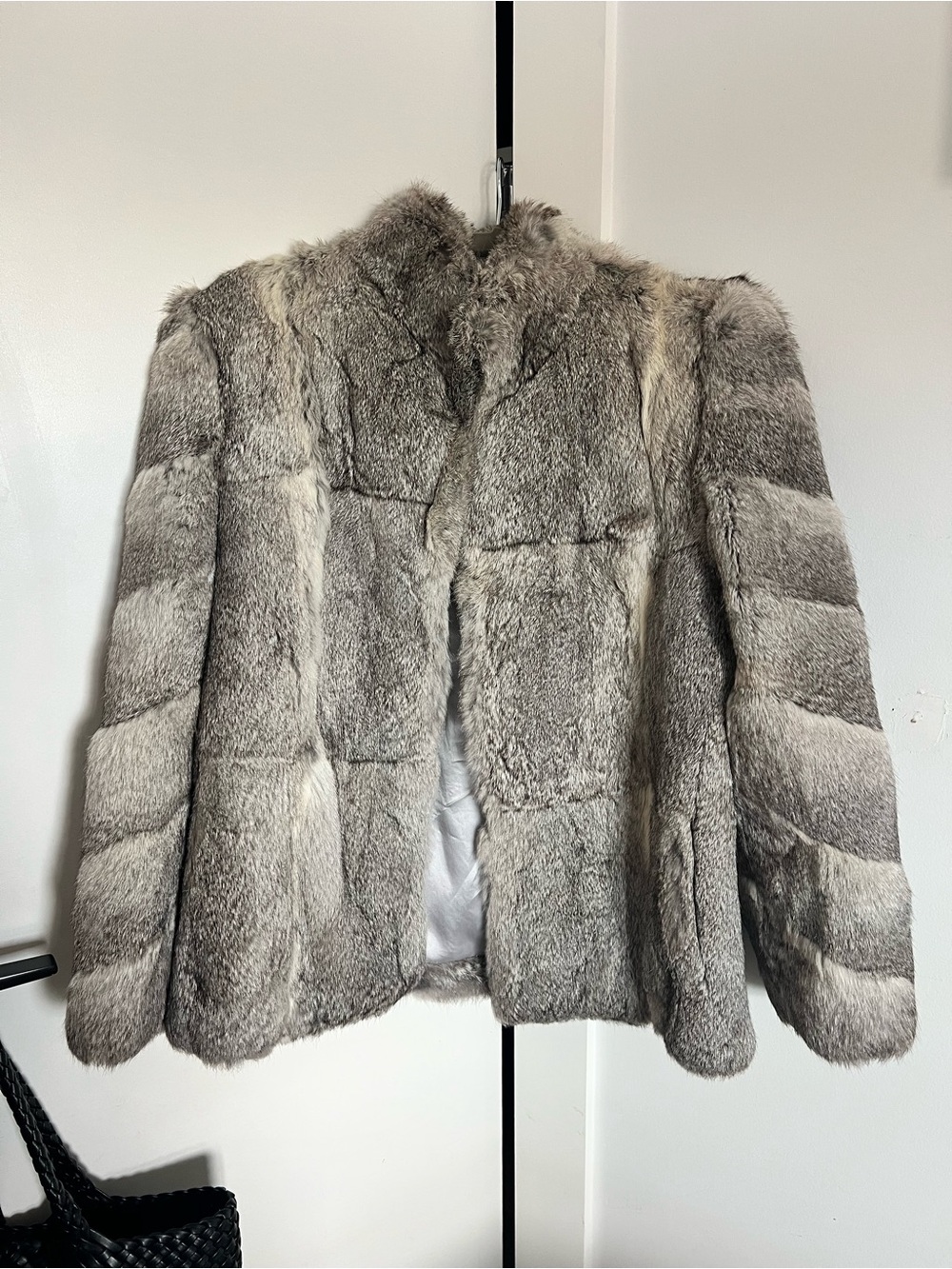 Women's 100% Rabbit Fur Jacket Coat